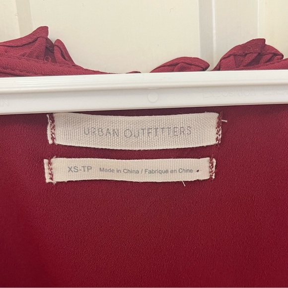 Urban Outfitters Riley Ruffle Tie-front Blouse - Picture 5 of 7